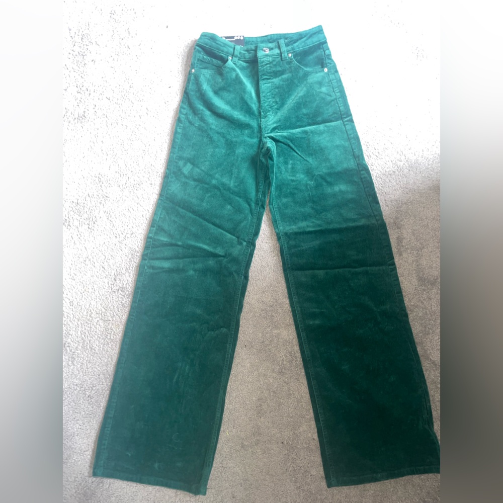 H&M Corduroy Pants, Size 4, Wide/Large fit (oversized) Brand New, Never Worn